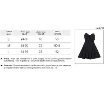 Stylish Weiara Black Bow Dress for Women Night Out