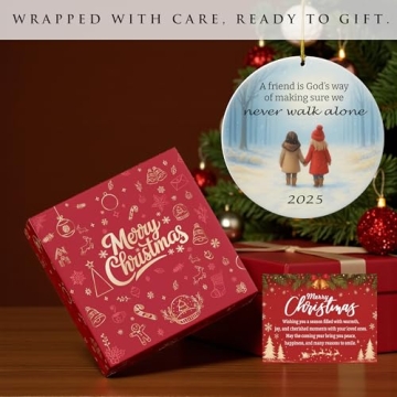 Never Walk Alone Christian Ornament for Christmas Gift