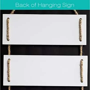 Rustic Wooden Wall Sign: Inspirational Home Decor