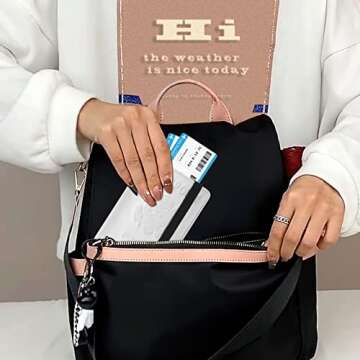 Premium RFID Blocking Passport Holder - Travel Wallet White