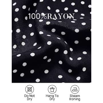 ZESICA Women's 2025 Summer Bohemian Floral Printed Elastic Waist A Line Maxi Skirt with Pockets,Black,Small