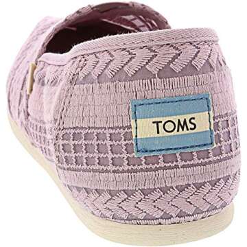 TOMS' Women's Alpergata Slip On Casual Loafer Lilac 8 Medium US