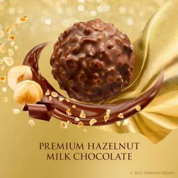 Ferrero Rocher 12 Count Premium Gourmet Chocolate Gift Box