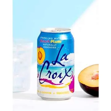 LaCroix Sparkling Water, Beach Plum, 12 Fl Oz (pack of 8)