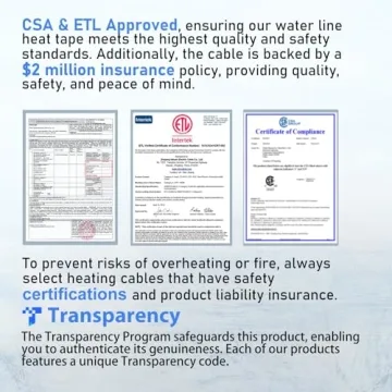 HEATIT JHSF Pipe Heating Cable - Freeze Protection Solution