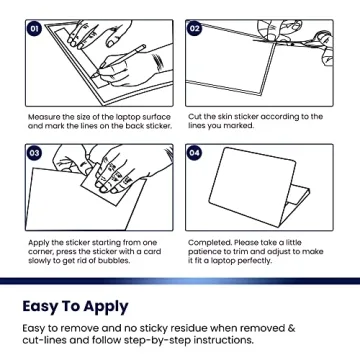 LSS Colorful Books Laptop Skin Cover for HP Dell Lenovo