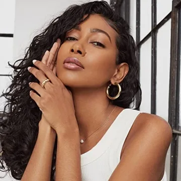 PAVOI Lightweight Gold Hoop Earrings for Effortless Style