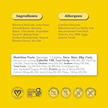 Love + Chew Protein Cookies, Dairy-Free, Gluten-Free