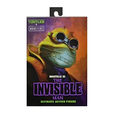Universal Monsters x TMNT Donatello as The Invisible Man