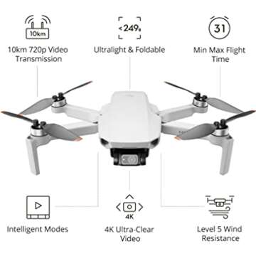 High-Performance Mini 2 Drone with 4K Camera