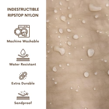 Oversized Waterproof Beach Bag for Family and Travel