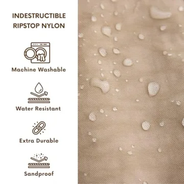 Oversized Waterproof Beach Bag for Family and Travel