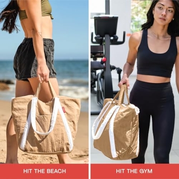 Oversized Waterproof Beach Bag for Family and Travel