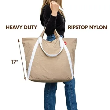 Oversized Waterproof Beach Bag for Family and Travel