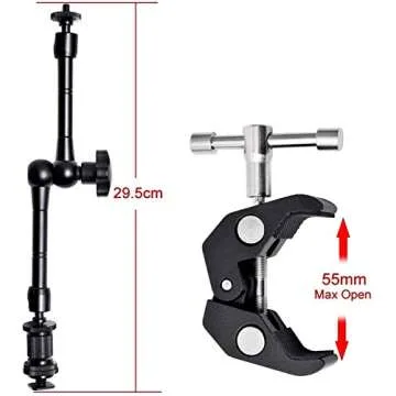 CAMBUY Magic Arm for Cameras & Monitors - Adjustable & Durable