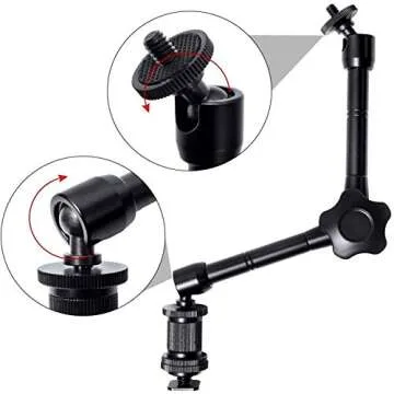 CAMBUY Magic Arm for Cameras & Monitors - Adjustable & Durable