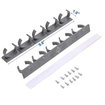 Upgraded Kitchen Spice Rack Organizer - Adhesive Clips & Strips, Holds 20 Jars