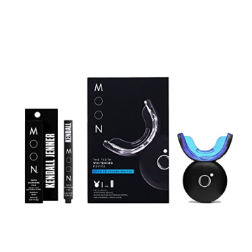 Transform Your Smile with the MOON LED Teeth Whitening Kit - Professional Results at Home