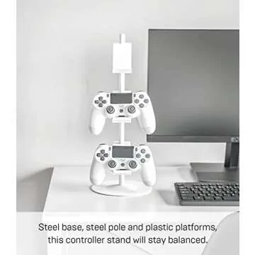 Yamazaki Home Universal Adjustable Game Controller Stand
