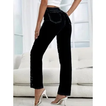 Kedera Women's High Waisted Jeans - Stylish and Comfortable