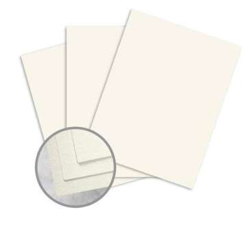 CRANE'S LETTRA Pearl White Card Stock for Invites and More