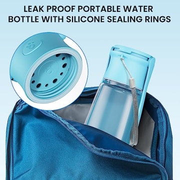 FORWH Portable Leak Proof Dog Water Bottle 19oz - Perfect for Travel
