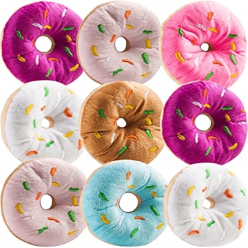 Bedwina Plush Donuts Pack of 12 - Cute Party Favors