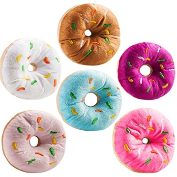Bedwina Plush Donuts Pack of 12 - Cute Party Favors