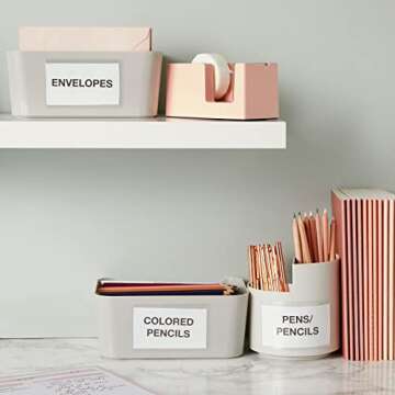 Juvale 100-Pack Clear Business Card Pockets Holders 3.75x2 In, Self-Adhesive Side Load Plastic Prote...