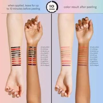 Sacheu Lip Liner Stay-N Peel Off Stain for All Skin Types