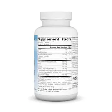 Source Naturals Theanine Serene with Relora, Calm Mind and Body* - 120 Tablets