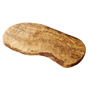 Naturally Med Olive Wood Cutting Board 14 inch for Kitchen