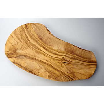 Naturally Med Olive Wood Cutting Board 14 inch for Kitchen