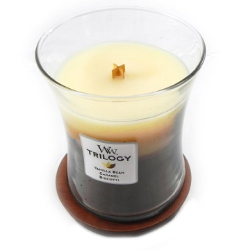 WoodWick Café Sweets Candle: Cozy Aromas & Elegant Design