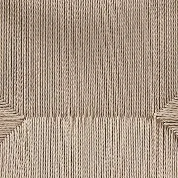 Amazon Brand – Stone & Beam Dining Chair with Arms, 24.8"W, Red Oak, Black Finish