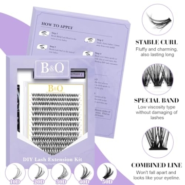 DIY Lash Extension Kit - 280 PCS for Beautiful Lashes