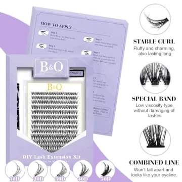 DIY Lash Extension Kit - 280 PCS for Beautiful Lashes
