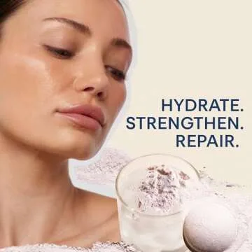 The Skinny Confidential Beauty Salt- Hydration Powder Contain Grass-Fed Colostrum, Electrolytes & Pearl Powder - Supports Immunity & Digestive Health, Glowing Skin & Radiant Hair - Gluten Free