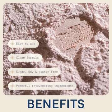 The Skinny Confidential Beauty Salt- Hydration Powder Contain Grass-Fed Colostrum, Electrolytes & Pearl Powder - Supports Immunity & Digestive Health, Glowing Skin & Radiant Hair - Gluten Free