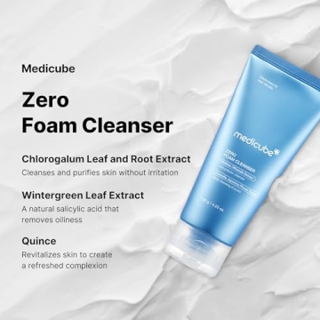 Medicube Zero Foam Cleanser for Sensitive Skin and More