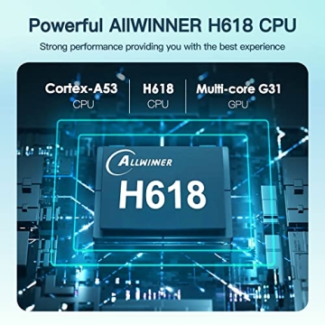 2024 Android 12.0 TV Box with 4GB RAM and 6K Support