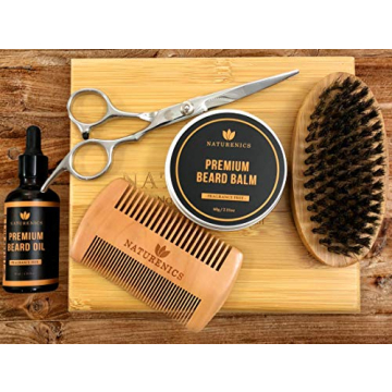 Naturenics Men's Grooming Kit - Organic Beard Essentials