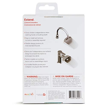 Munchkin Faucet Extender for Toddlers - Easy Installation & Safe