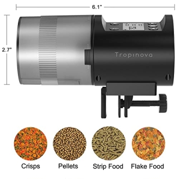 Tropinova Automatic Fish Feeder for Aquariums