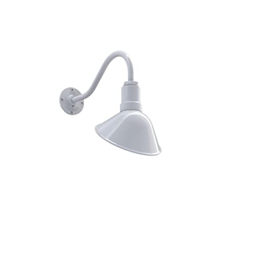 Steel Lighting Co. Venice Store Sign Light | Customize for Outdoor Appeal | 9 inch Dome | 16 inch Go...