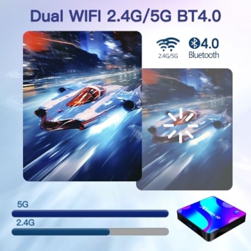 EASYTONE Android TV Box 11.0 - Transform Your TV Experience