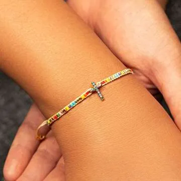 STORYJEWELLERY Cross Bracelet - Elegant Christian Gift