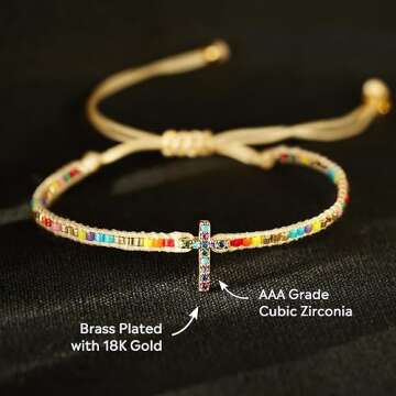 STORYJEWELLERY Cross Bracelet - Elegant Christian Gift