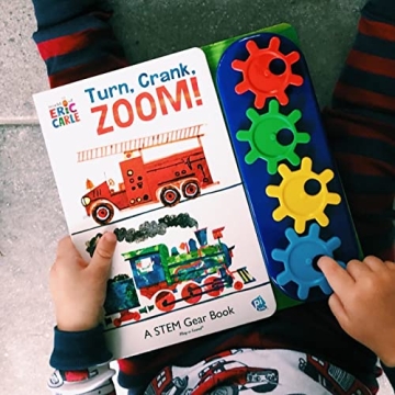 Eric Carle Turn Crank Zoom STEM Sound Book for Kids