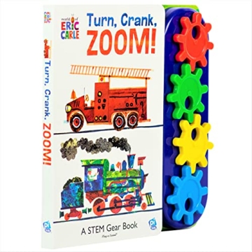 Eric Carle Turn Crank Zoom STEM Sound Book for Kids